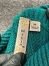 Misia 100% Acrylic Teal Turtleneck Sweater Size XL - photo 7