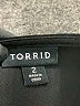 Torrid Solid Black Casual Dress Size 2X Plus (2) - photo 7