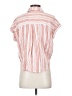 Sanctuary 100% Rayon Stripes Red Short Sleeve Blouse Size XS - photo 2