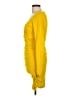 Cinq à Sept Solid Yellow Cocktail Dress Size 12 - photo 5