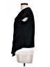 Apostrophe Black Short Sleeve Blouse Size L - photo 5
