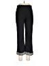 JKLA Animal Print Black Casual Pants Size 10 - photo 1