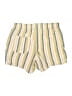 Lane Bryant Stripes Yellow Shorts Size 14 - 16 Plus - photo 2