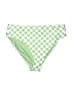 Assorted Brands Checkered-gingham Green Swimsuit Bottoms Size L - photo 1