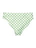 Assorted Brands Checkered-gingham Green Swimsuit Bottoms Size L - photo 2