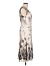 Komarov 100% Polyester Tie-dye Gray Casual Dress Size Lg (3) - photo 4