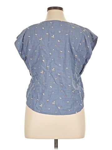 a.n.a. A New Approach Short Sleeve Top (view 2)