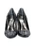 Nina Gray Black Heels Size 8 - photo 2