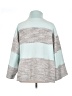 Unbranded Color Block Teal Turtleneck Sweater Size XL (estimated) - photo 2