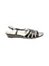 Basic Editions Silver Black Wedges Size 11 (wide) - photo 1