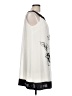 Connected Apparel Graphic Ivory Casual Dress Size 12 (petite) - photo 4