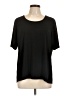 Susan Graver Black Short Sleeve Top Size L - photo 1