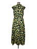 Ann Taylor 100% Polyester Paisley Yellow Casual Dress Size 6 (tall) - photo 1