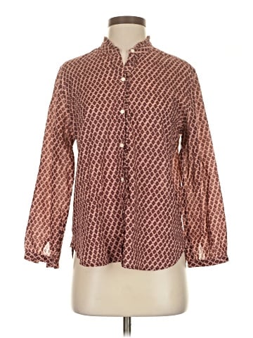 Birds of Paradis by Trovata Long Sleeve Blouse (view 1)