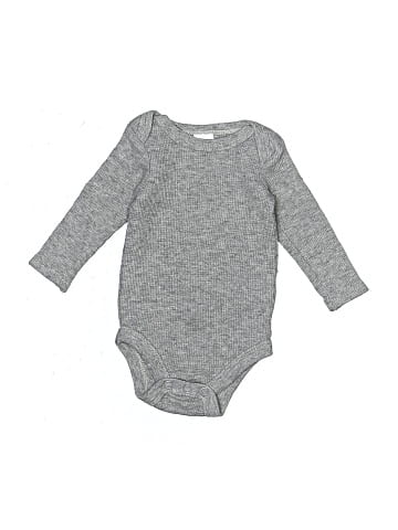 Baby Kiss Long Sleeve Onesie (view 1)