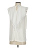 Cha Cha Vente Ivory Sleeveless Blouse Size S - photo 2