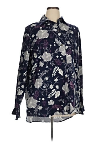 Hue Long Sleeve Blouse (view 1)