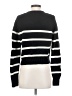 Gap 100% Cotton Stripes Black Pullover Sweater Size S - photo 2
