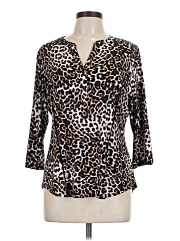 Roz & Ali 3/4 Sleeve Blouse (view 1)