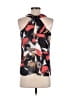 Free People 100% Polyester Black Sleeveless Top Size 0 (estimated) - photo 2
