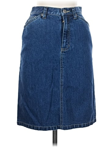 Liz Claiborne Denim Skirt (view 1)