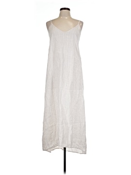 chinese dress ladies White Royal Toscana Linen Dress main image 0