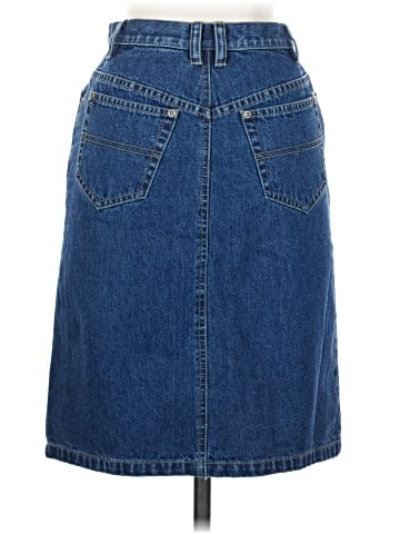 Liz Claiborne Denim Skirt (view 2)