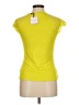 Bisou Bisou Yellow Short Sleeve Top Size M - photo 2