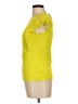 Bisou Bisou Yellow Short Sleeve Top Size M - photo 5