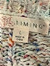Timing 100% Acrylic Tweed White Pullover Sweater Size L - photo 7