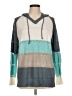 Noelle Color Block Teal Pullover Sweater Size M (estimated) - photo 1