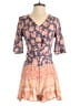 Xhilaration Paisley Pink Romper Size S - photo 1