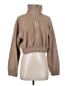 Zaful 100% Polyester Tan Faux Fur Jacket Size 4 - photo 1