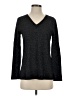 Pure Amici 100% Cashmere Black Cashmere Pullover Sweater Size S - photo 1