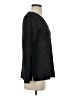 Pure Amici 100% Cashmere Black Cashmere Pullover Sweater Size S - photo 4