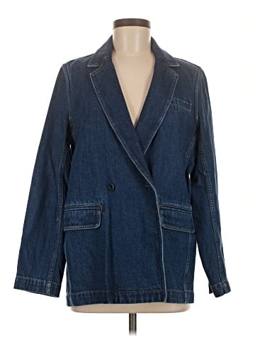 Madewell Denim Blazer in Deardorff Wash (view 1)