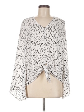 Karen Kane Long Sleeve Blouse