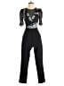 Adelyn Rae Graphic Black Jumpsuit Size XS - photo 1