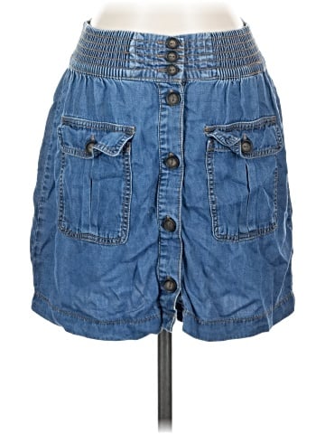 Life in Progress Denim Skirt (view 1)
