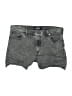 Express Gray Denim Shorts Size 14 - photo 1