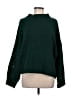 Nasty Gal Inc. Solid Green Pullover Sweater Size M - photo 1