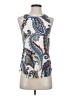 Van Heusen 100% Polyester Ivory Sleeveless Blouse Size XXS - photo 1