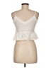 Unbranded Ivory Sleeveless Button-Down Shirt Size M (estimated) - photo 2
