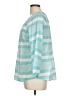 Talbots 100% Cotton Teal 3/4 Sleeve Blouse Size L - photo 5