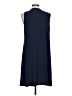 Max Studio Blue Casual Dress Size L - photo 2
