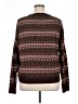 Shein Curve 100% Acrylic Print Brown Pullover Sweater Size 16 Plus (2) - photo 2