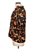 Sofia Collections Animal Print Orange 3/4 Sleeve Blouse Size L (estimated) - photo 5