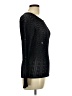 PaperWhite Black Long Sleeve Top Size L - photo 4