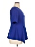 Lane Bryant Blue Short Sleeve Top Size 14 - 16 Plus - photo 4