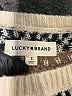 Lucky Brand 100% Polyester Argyle Ivory Pullover Sweater Size S - photo 7